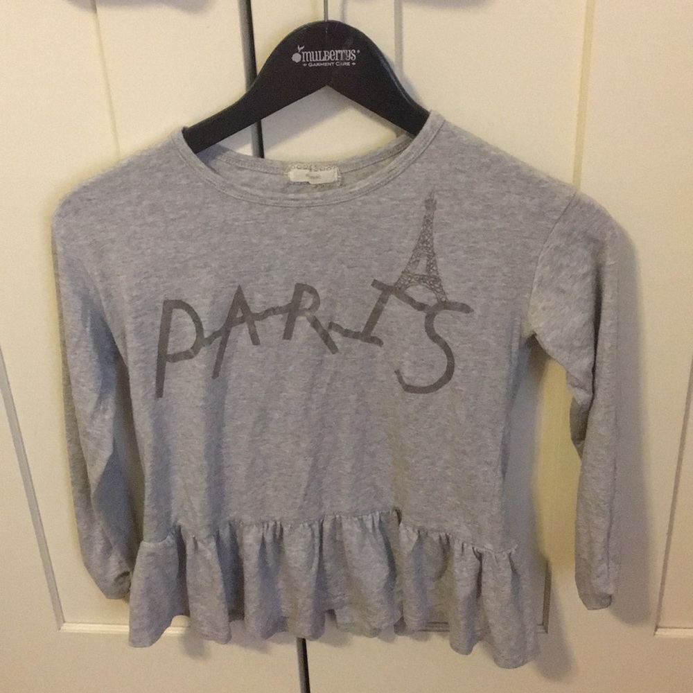grey soprano long sleeve shirt good condition